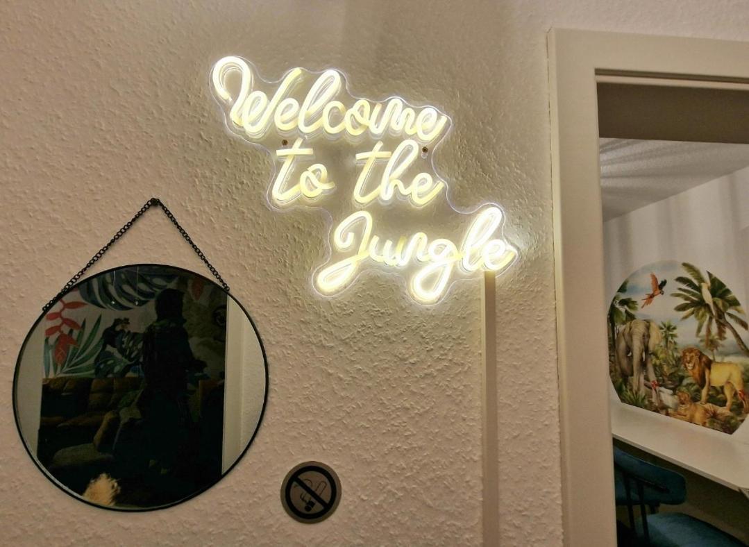Apartment Light Jungle - Innenstadt Fuer 7 Grill Balkon Netflix Waschtrockner *