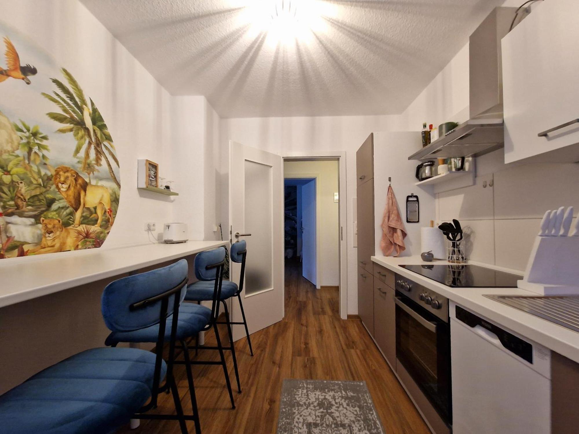 Apartment Light Jungle - Innenstadt Fuer 7 Grill Balkon Netflix Waschtrockner